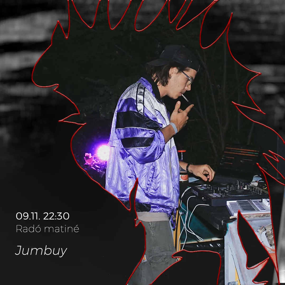 Jumbuy zenél a koncert plakátján.